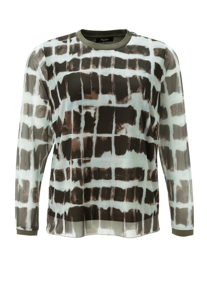 Aniston PLUS Langarmshirt aus sanft fallender Meshqualität - NEUE KOLLEKTION – Bild 5 von 5