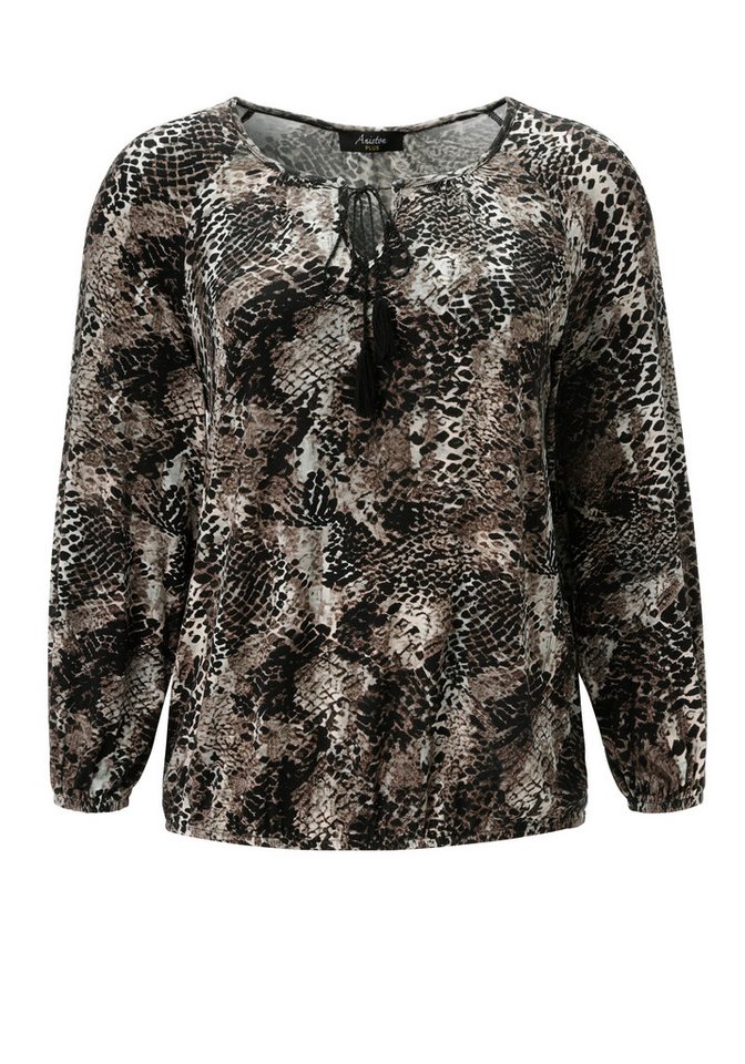 Aniston PLUS Langarmshirt in modischem Schlangendruck - NEUE KOLLEKTION – Bild 5 von 5
