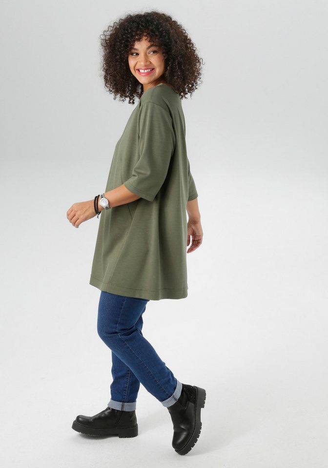 Aniston PLUS Longshirt aus elastische Qualität – Bild 2 von 5