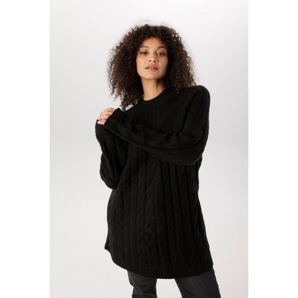 Aniston PLUS Strickpullover mit edlen Zopfstrickmuster - NEUE KOLLEKTION