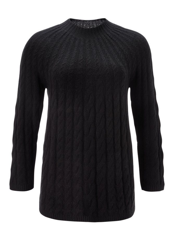 Aniston PLUS Strickpullover mit edlen Zopfstrickmuster - NEUE KOLLEKTION – Bild 5 von 5