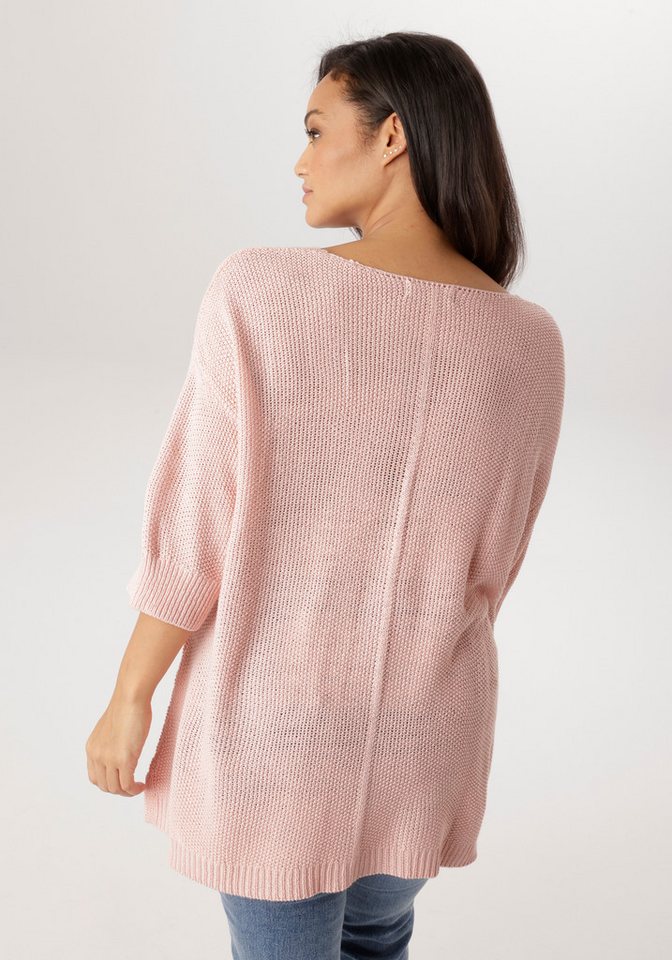 Aniston PLUS Strickpullover mit tollem Strickmuster – Bild 2 von 5