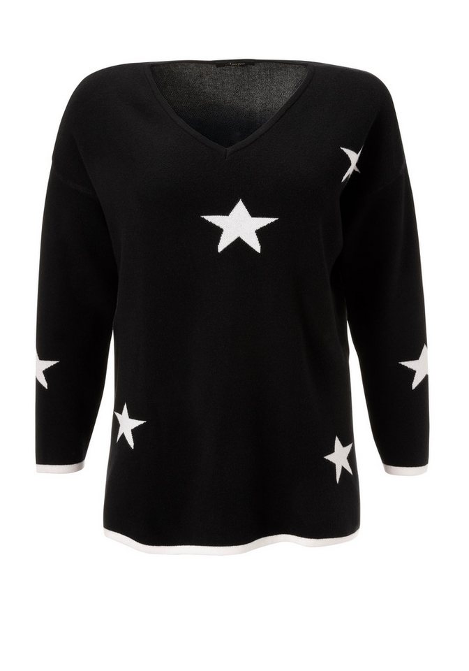 Aniston PLUS Strickpullover Vokuhila - hinten etwas länger geschnitten – Bild 5 von 5