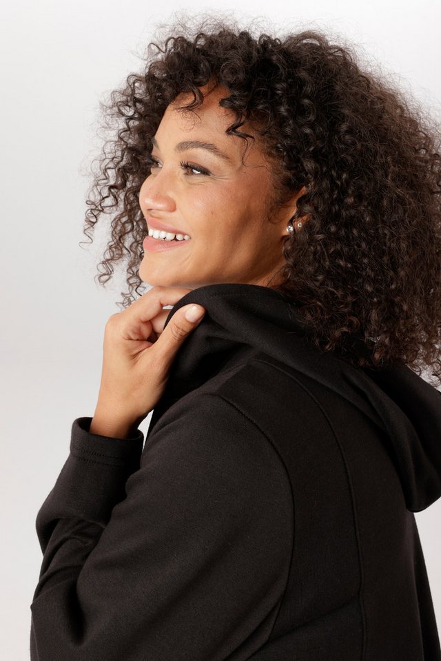 Aniston PLUS Sweatjacke mit Kapuze – Bild 3 von 5