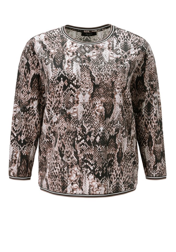 Aniston PLUS Sweatshirt mit großflächigem, Schlangendruck - NEUE KOLLEKTION – Bild 5 von 5