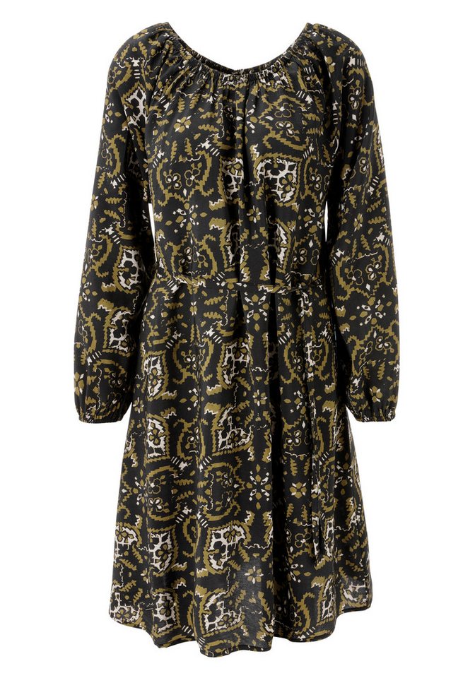 Aniston SELECTED Blusenkleid (2-tlg) mit elastischen Gummizug am Ausschnitt - NEUE KOLLEKTION – Bild 5 von 5