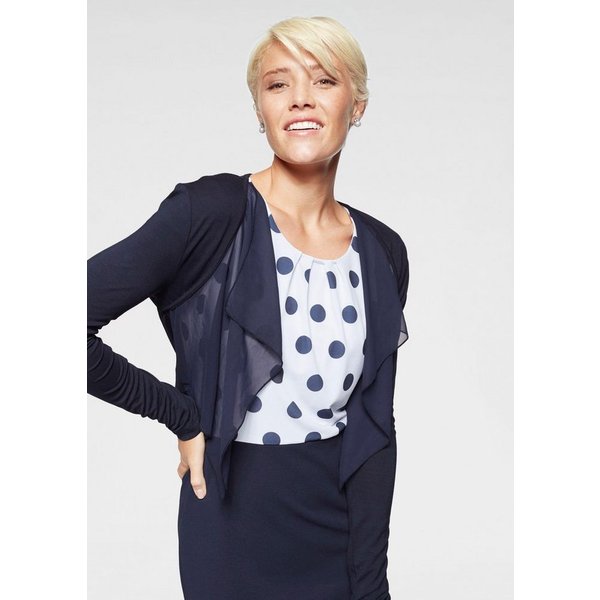 Aniston SELECTED Bolero mit leicht transparentem Vorderteil