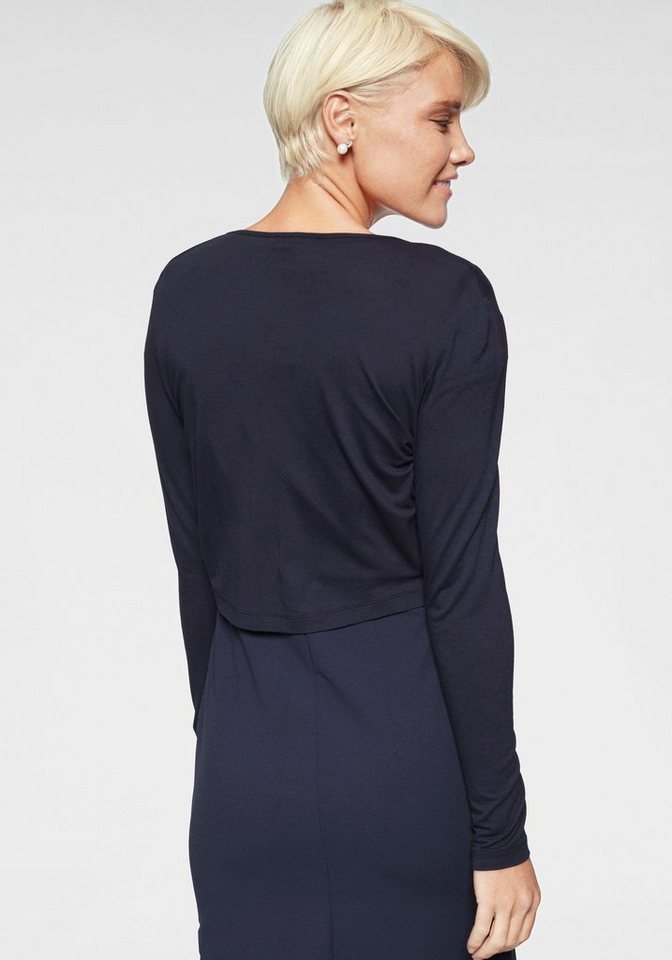 Aniston SELECTED Bolero mit leicht transparentem Vorderteil – Bild 2 von 5