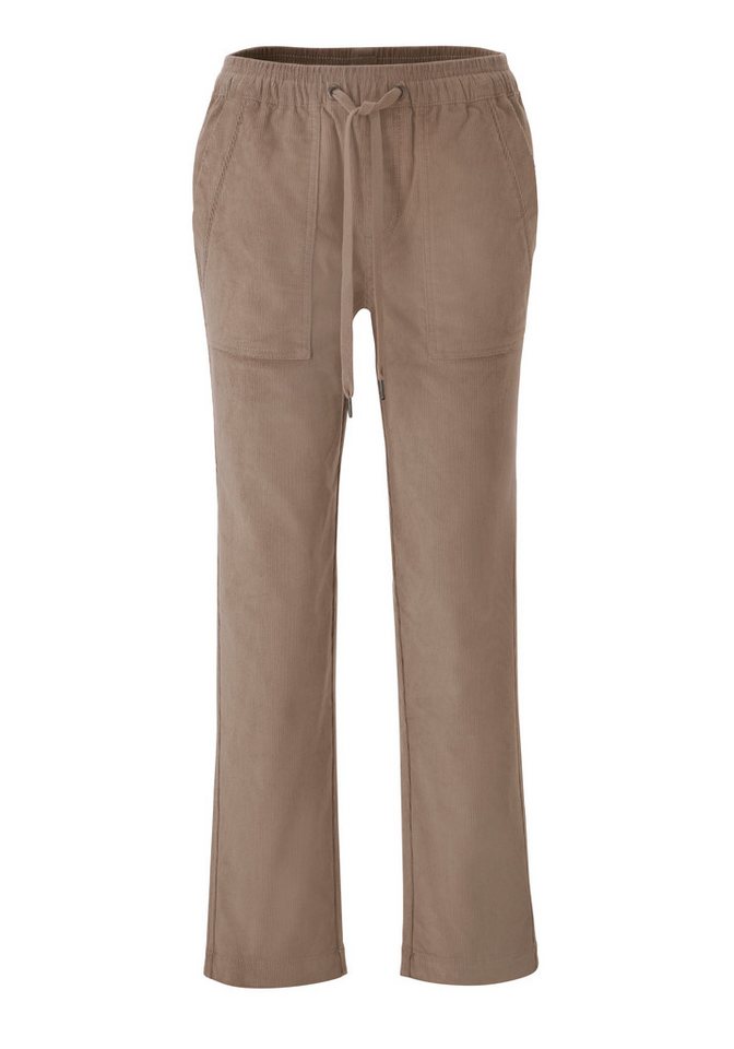 Aniston SELECTED Cordschlupfhose aus elastischen Cord mit Eingriffstaschen - NEUE KOLLEKTION – Bild 5 von 5