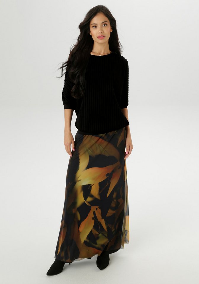 Aniston SELECTED Fledermausshirt mit moderner Oberflächenstruktur – Bild 4 von 5