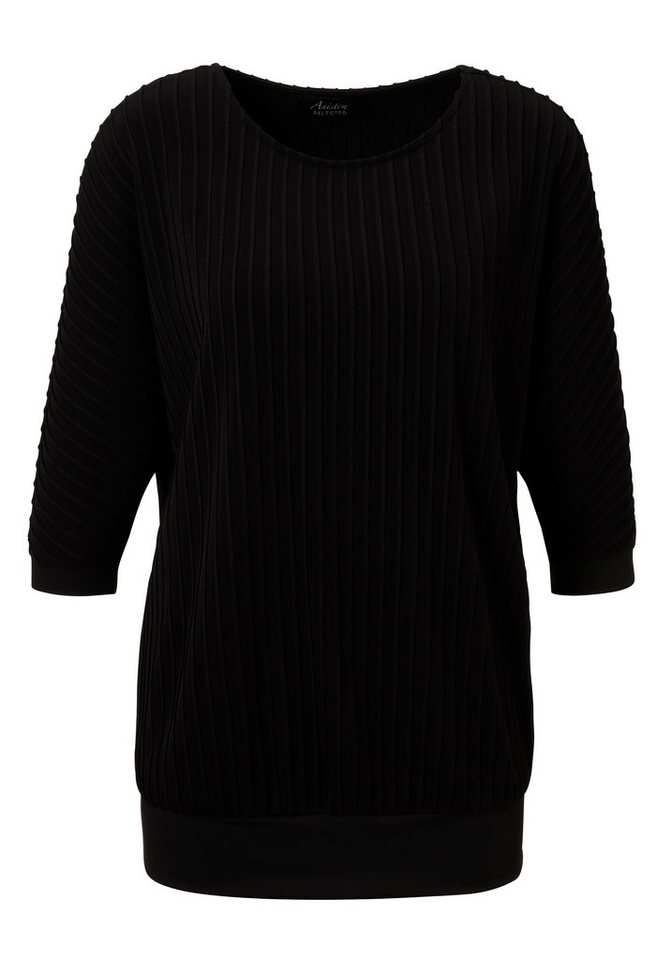 Aniston SELECTED Fledermausshirt mit moderner Oberflächenstruktur – Bild 5 von 5