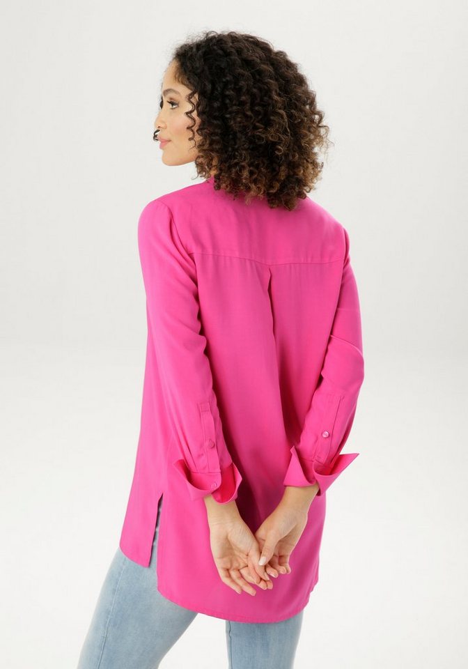 Aniston SELECTED Longbluse mit extra-langen Manschetten – Bild 2 von 5