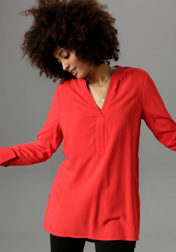 Aniston SELECTED Longbluse mit extra-langen Manschetten – Bild 2 von 5