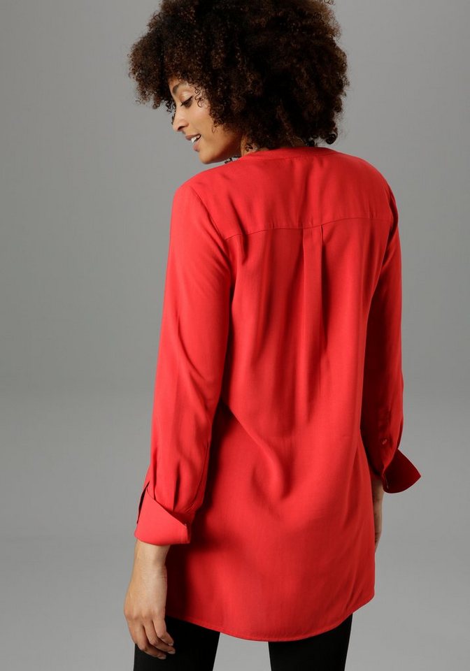 Aniston SELECTED Longbluse mit extra-langen Manschetten – Bild 3 von 5
