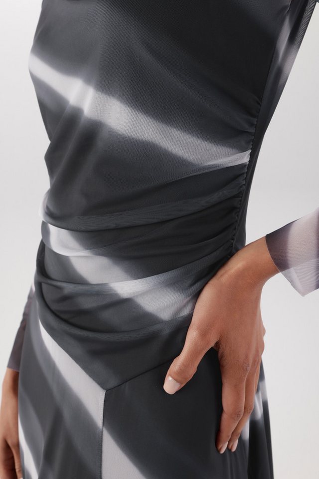 Aniston SELECTED Maxikleid In Mesh-Qualiät und transparenten Ärmeln - NEUE KOLLEKTION – Bild 3 von 5