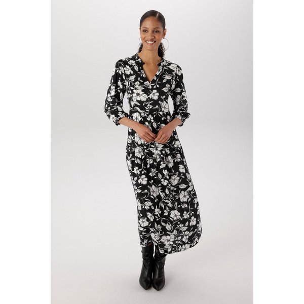 Aniston SELECTED Maxikleid mit fantasievollen und malerischen Blumendruck - NEUE KOLLEKTION