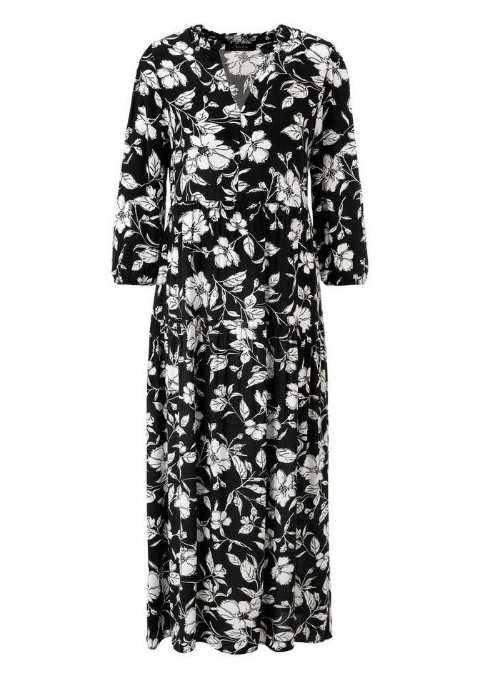 Aniston SELECTED Maxikleid mit fantasievollen und malerischen Blumendruck - NEUE KOLLEKTION – Bild 5 von 5