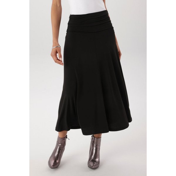 Aniston SELECTED Midirock am Bund mit seitlicher Raffung - NEUE KOLLEKTION