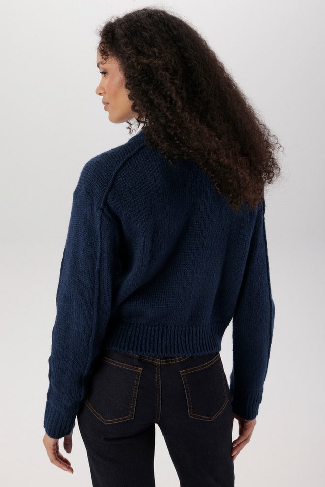 Aniston SELECTED Strickjacke Blousonform und Zwei-Wege-Reißverschluß NEUE KOLLEKTION – Bild 2 von 5