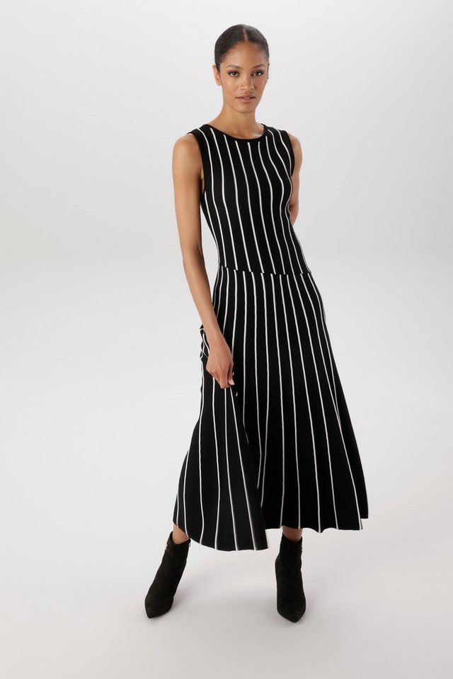Aniston SELECTED Strickkleid mit trendigen, strukturierten Streifen - NEUE KOLLEKTION – Bild 2 von 5