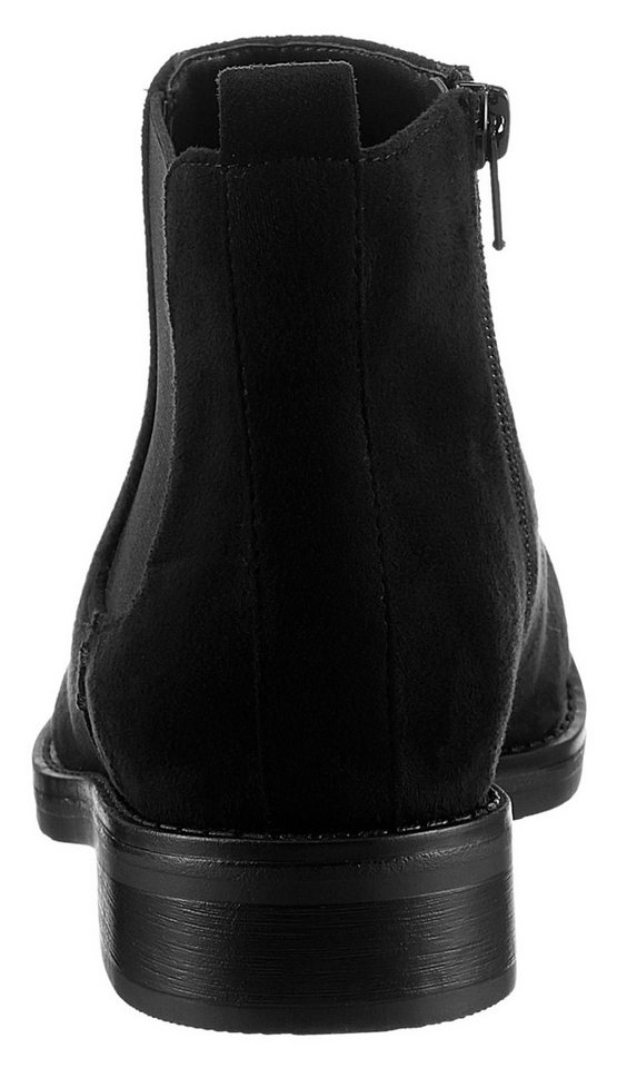 Aniston SHOES Chelseaboots Stiefelette, Blockabsatz, mit breitem Stretch – Bild 4 von 5