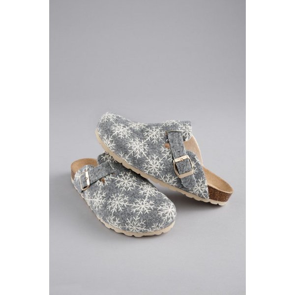 Aniston SHOES Clog Clog, Hausschuh, Homeslipper, verstellbare Schnalle