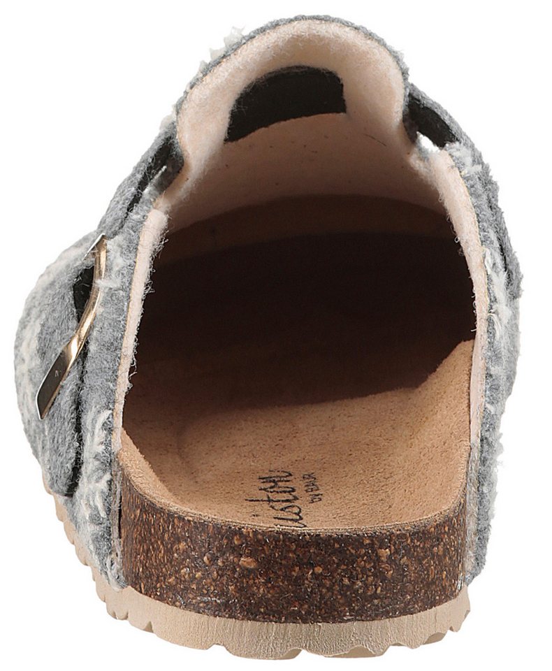 Aniston SHOES Clog Clog, Hausschuh, Homeslipper, verstellbare Schnalle – Bild 4 von 5