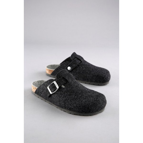 Aniston SHOES Clog Hausschuh, Homeslipper mit verstellbarem Riemchen