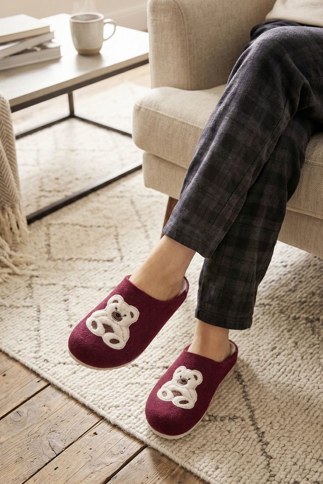 Aniston SHOES Clog Hausschuh, Schlupfschuh, Homeslipper - NEUE KOLLEKTION – Bild 2 von 5