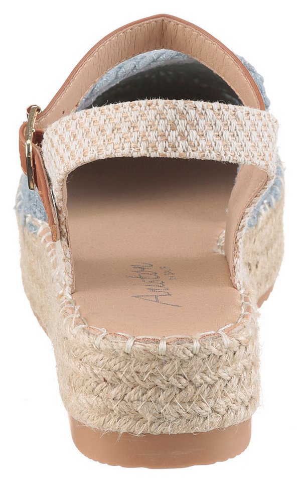 Aniston SHOES Plateausandale Häkel-Sandale, Sommerschuh, Urlaubsschuh - NEUE KOLLEKTION – Bild 3 von 5