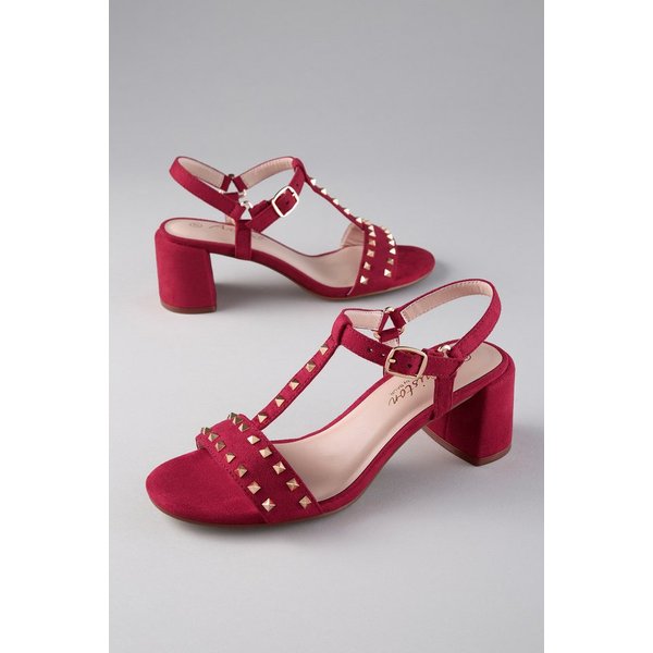 Aniston SHOES Riemchensandalette Sommerschuh, Blockabsatz, Nietenverzierung - NEUE KOLLEKTION