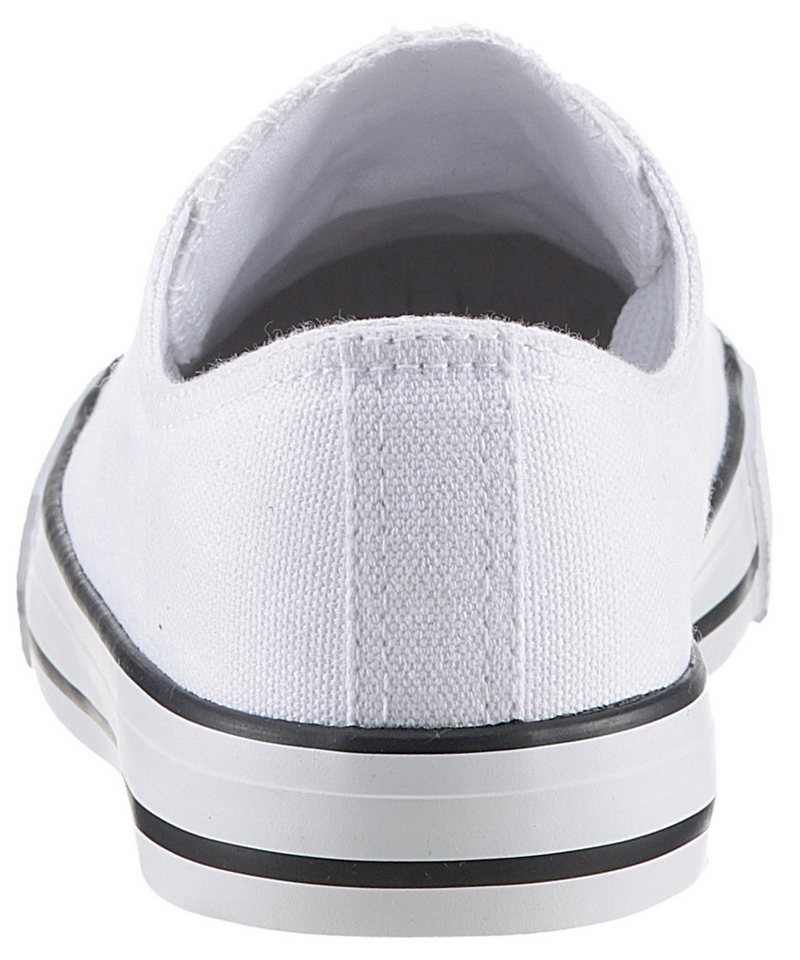 Aniston SHOES Sneaker Freizeitschuh, Sneaker mit klassischen umlaufenden schwarzen Streifen – Bild 5 von 5
