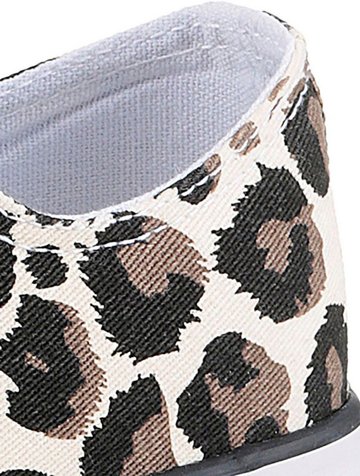 Aniston SHOES Sneaker Freizeitschuh, Sneaker mit klassischen umlaufenden schwarzen Streifen – Bild 4 von 5