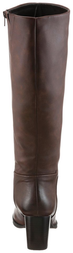 Aniston SHOES Stiefel Langschaftstiefel, Blockabsatz - NEUE KOLLEKTION – Bild 5 von 5