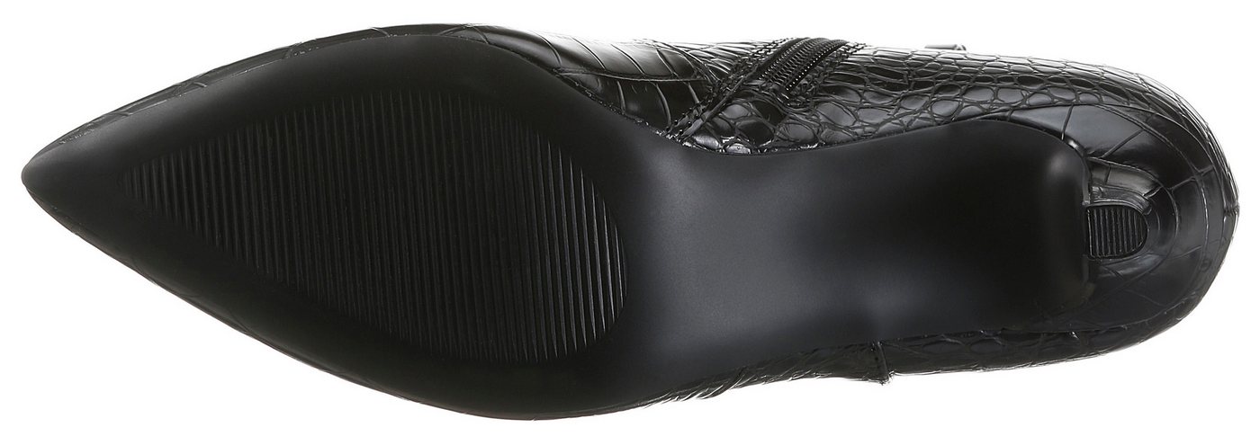 Aniston SHOES Stiefelette Abendschuh, spitze Form, in Kroko-Optik - NEUE KOLLEKTION – Bild 5 von 5