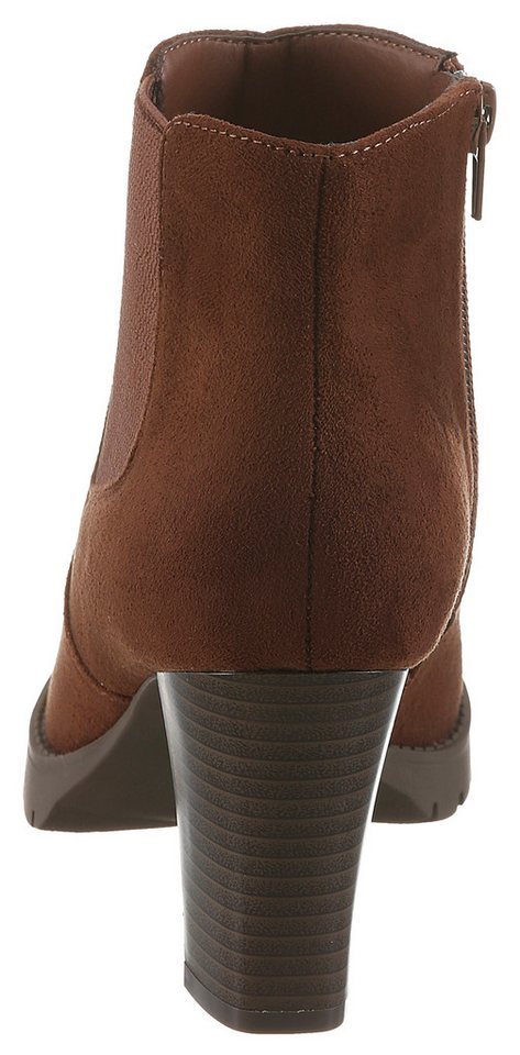 Aniston SHOES Stiefelette Ankleboots mit seitlichem Stretcheinsatz – Bild 4 von 5