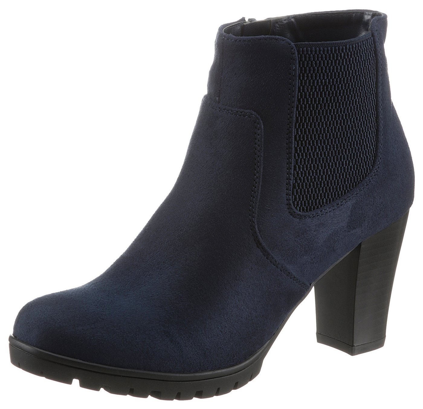 Aniston SHOES Stiefelette Ankleboots mit seitlichem Stretcheinsatz – Bild 3 von 5
