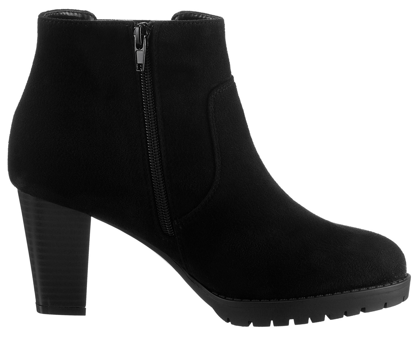 Aniston SHOES Stiefelette Ankleboots mit seitlichem Stretcheinsatz – Bild 5 von 5