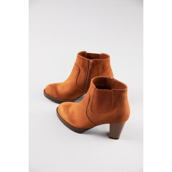Aniston SHOES Stiefelette Ankleboots mit seitlichem Stretcheinsatz