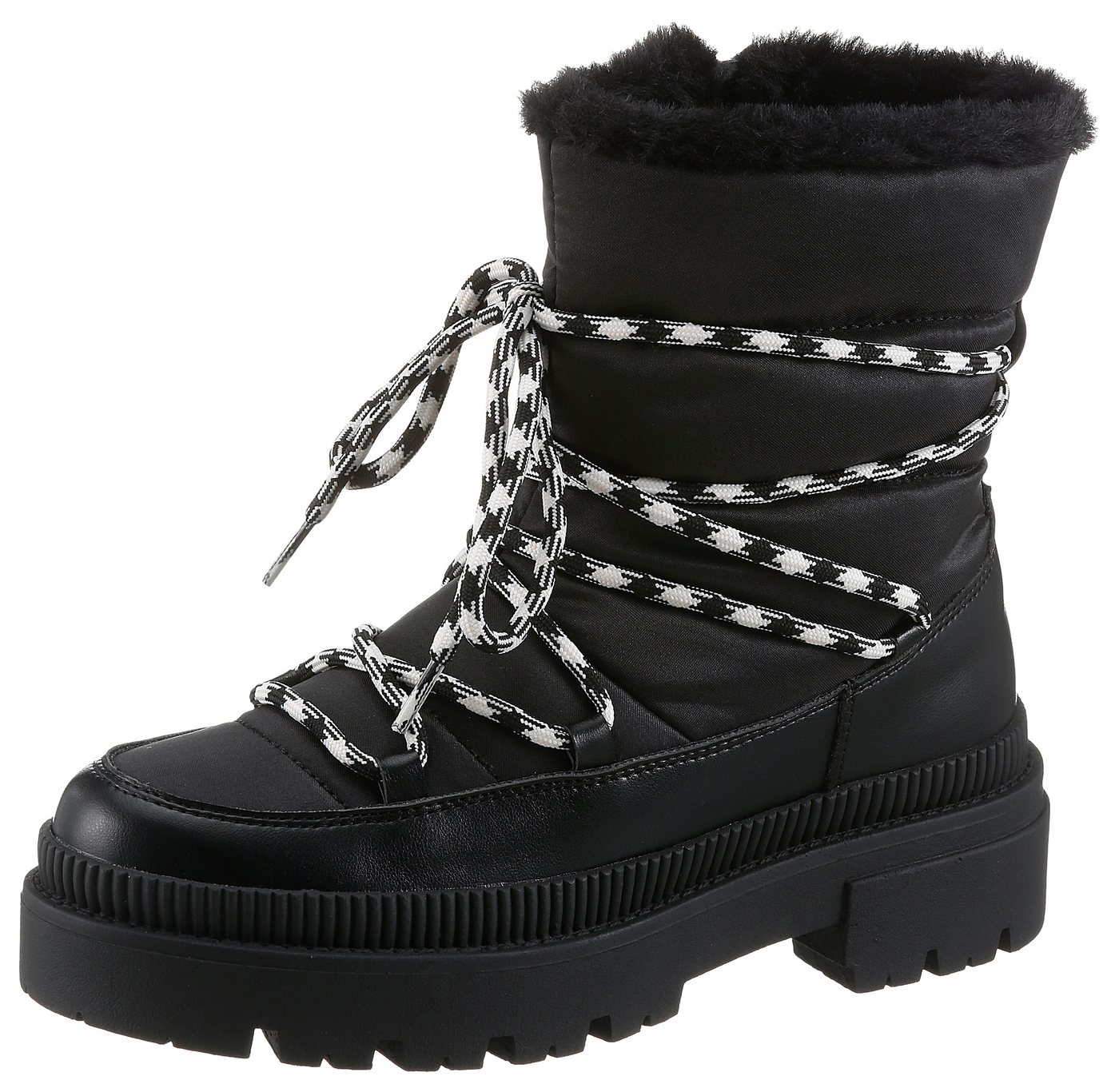 Aniston SHOES Winterboots Winterstiefel, Moon Boots mit wärmenden Fellimitat - NEUE KOLLEKTION – Bild 3 von 5