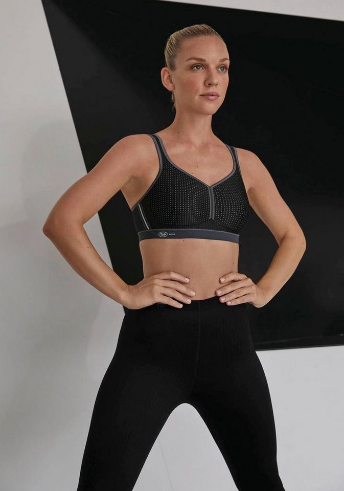 Anita Active Sport-BH Performance Cup A-E, vorgeformte Cups, verstellbare Träger, atmungsaktiv, nahtlos – Bild 5 von 5
