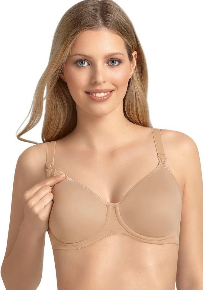 Anita Maternity Still-BH Basic mit Bügel, nahtlose Cups, verstellbare Träger, elastisch, bequem – Bild 3 von 5