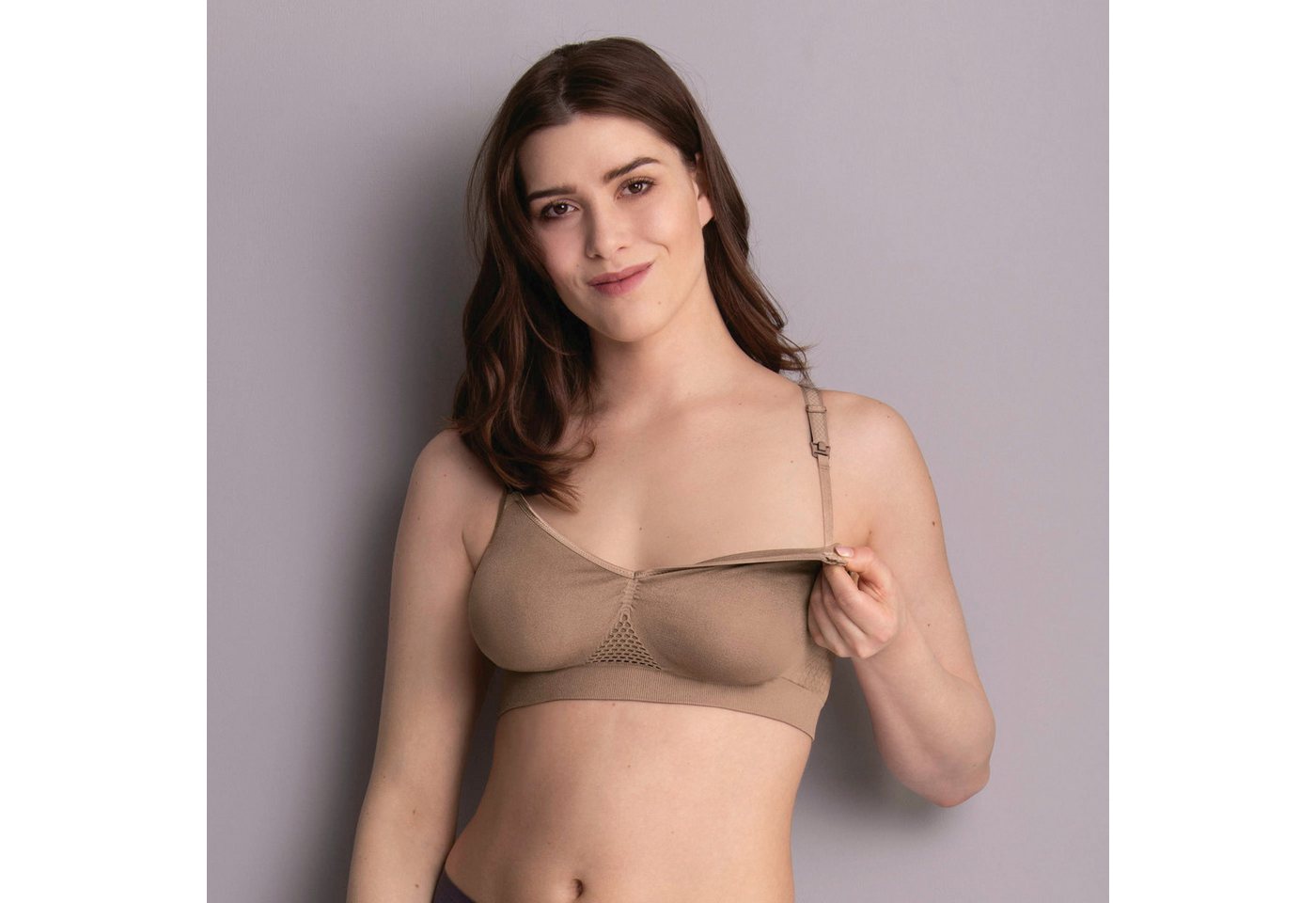 Anita Maternity Still-BH Seamless (Packung, 2er-Pack) herausnehmbare Cups, doppellagig, extra Halt, bequem, weich, bügellos – Bild 3 von 5