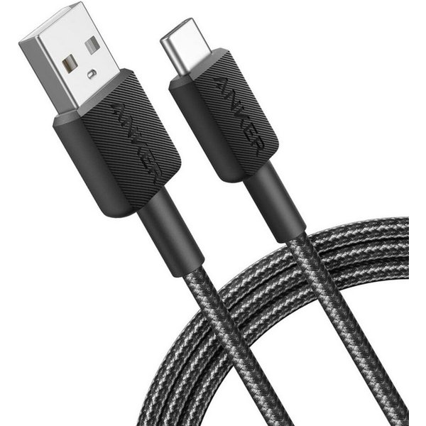 Anker Anker 322 Computer-Kabel, USB A zu USB C Kabel, 0,9 m, Schnelles Datenübertragen