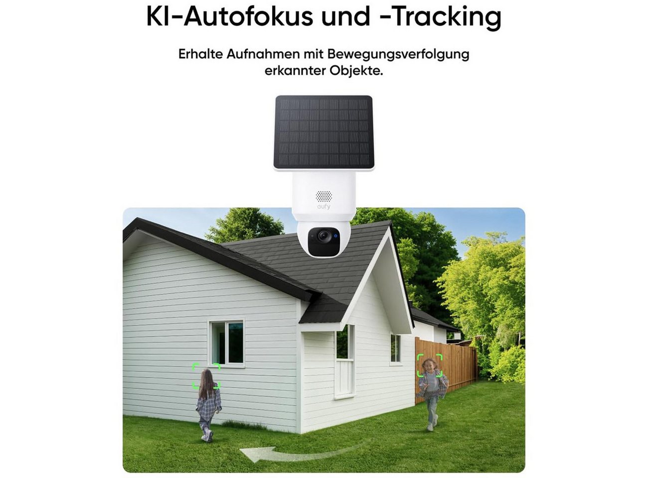 Anker eufy Überwachungskamera soloCam E30 (Outdoor-Überwachungskamera, 360° Schwenk, KI-Tracking) – Bild 5 von 5
