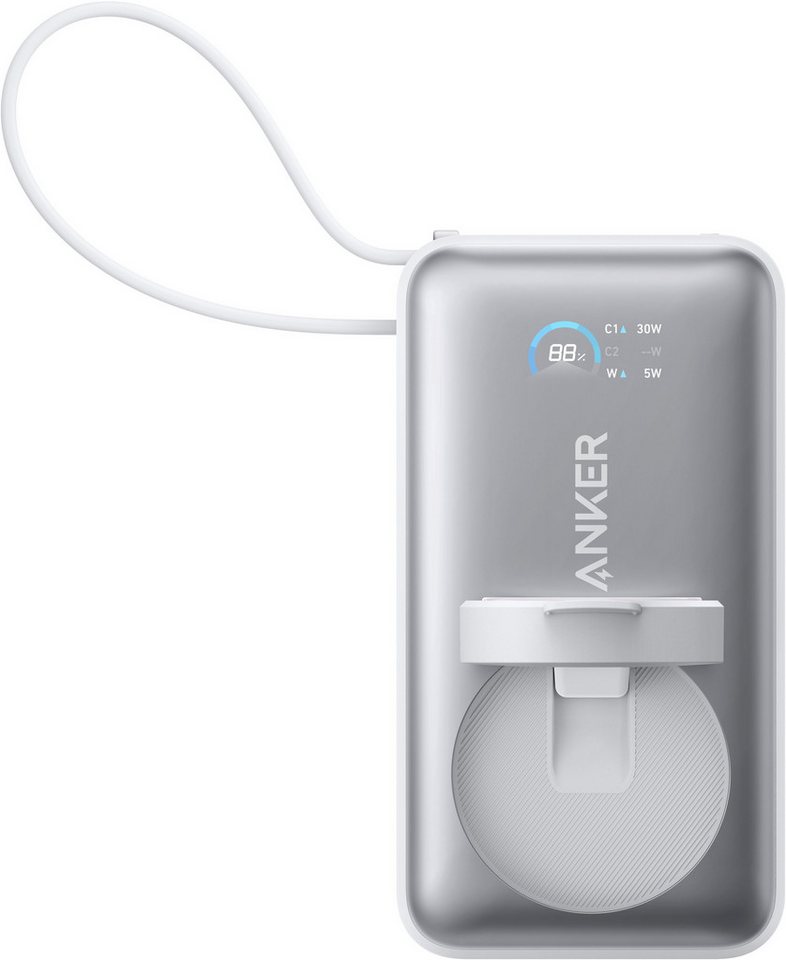 Anker MagGo Powerbank (10.000mAh, 35W, für Apple Watch) Powerbank 10000 mAh – Bild 2 von 5