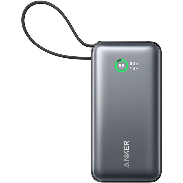 Anker Nano Power Bank (30 W, integriertes USB-C-Kabel) Powerbank