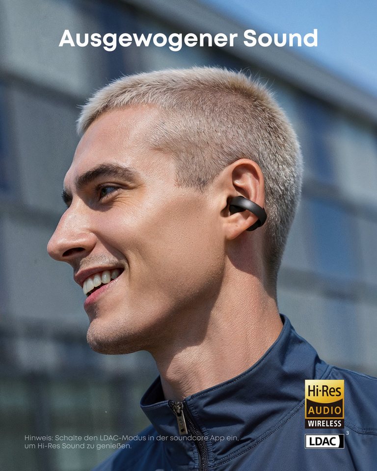 Anker soundcore AeroClip Open-Ear-Kopfhörer – Bild 5 von 5