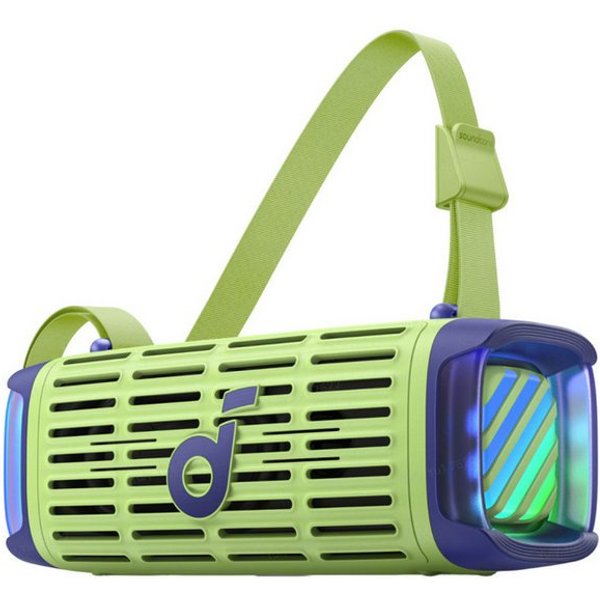 Anker soundcore Boom 3i Portable-Lautsprecher (50 W, wasserdicht IP68, BassUp 2.0 Sound, 16h Akku, Lichtshow + TWS-Stereo)