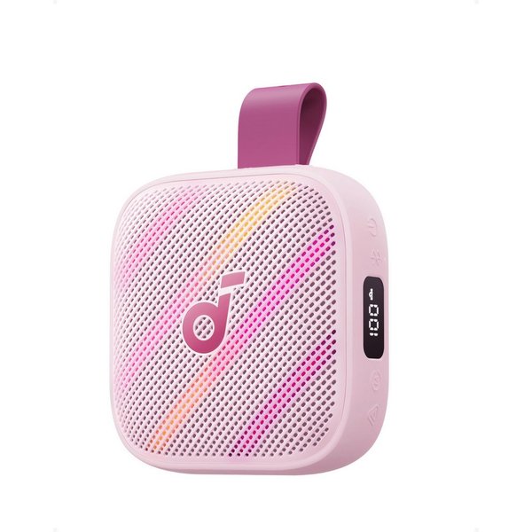 Anker soundcore Boom Go 3i by Anker Portable-Lautsprecher (AAC, SBC, Bluetooth V6.0, 15 W, 24h Akku, BassUp 2.0, Notfallladung, RGB Lichtshow, IP68 wasserdichte